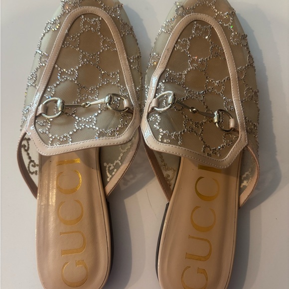 Gucci GG Crystal Provincetown Slipper, 39.5 - Picture 1 of 6